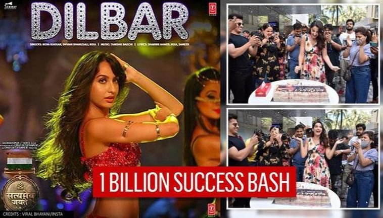 Dilbar Song: Nora Fatehi becomes first African Arab female to hit 1 billion views on YouTube