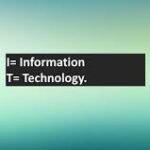 Full Form Of IT