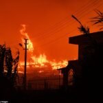 Wild flames of Southern Turkey