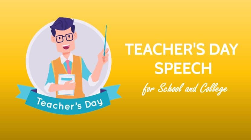 Teacher’s Day Speech: Easy Speech Ideas For Students