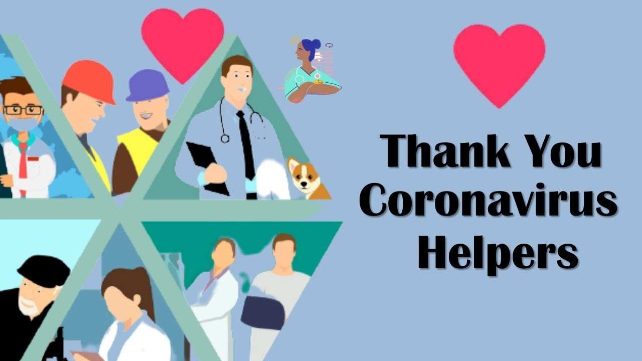 Thank You Coronavirus Helpers