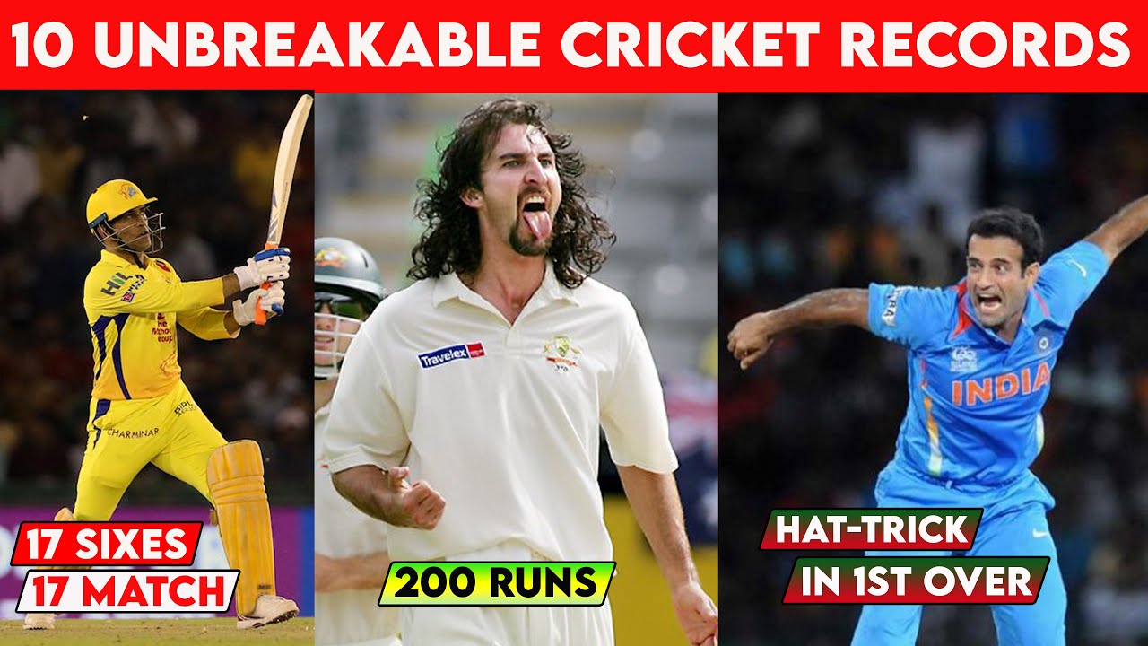 Top 10 Unbreakable Records of Cricket