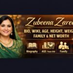 Zubeena Zareen Bio, Wiki, Age, Height, Weight, Family, And Net Worth