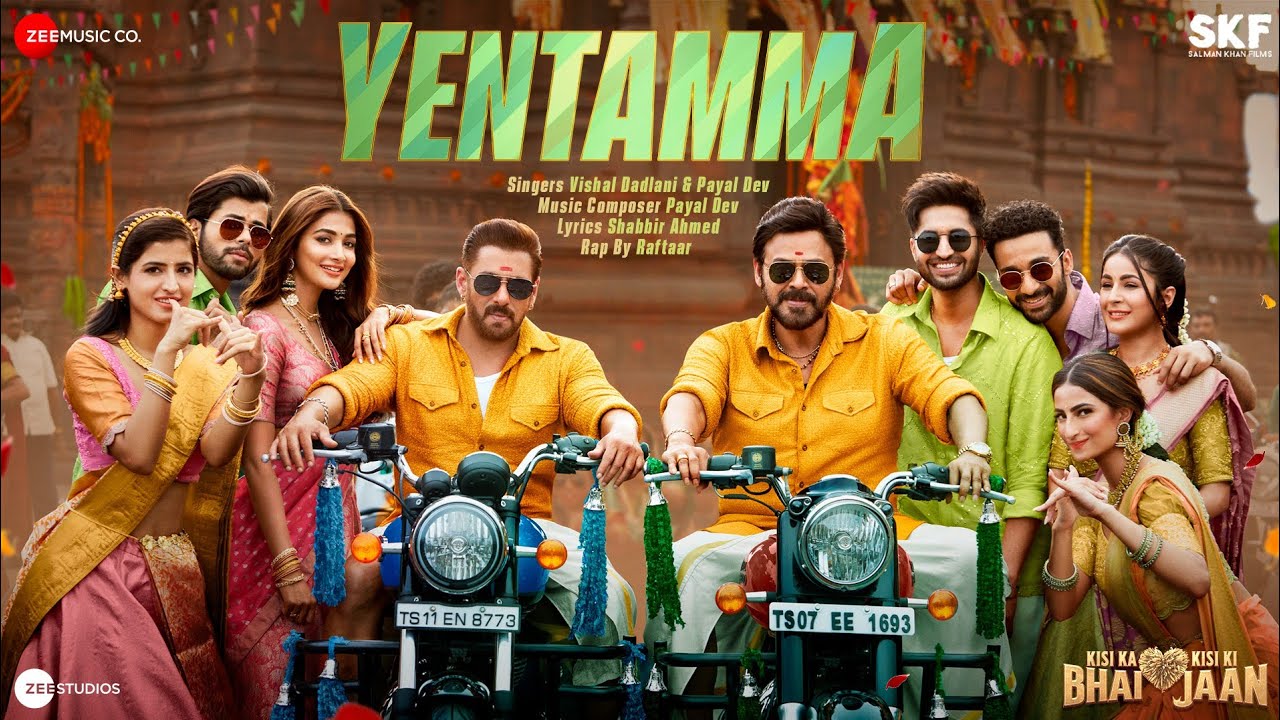 Yentamma: Salman Khan, Venkatesh Daggubati match steps in lungi in quirky song but Ram Charan’s cameo steals the show