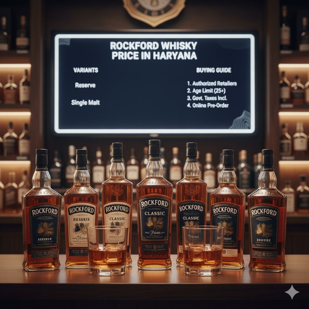 Rockford Whisky Price in Haryana: Latest Rates, Variants, and Complete Buying Guide