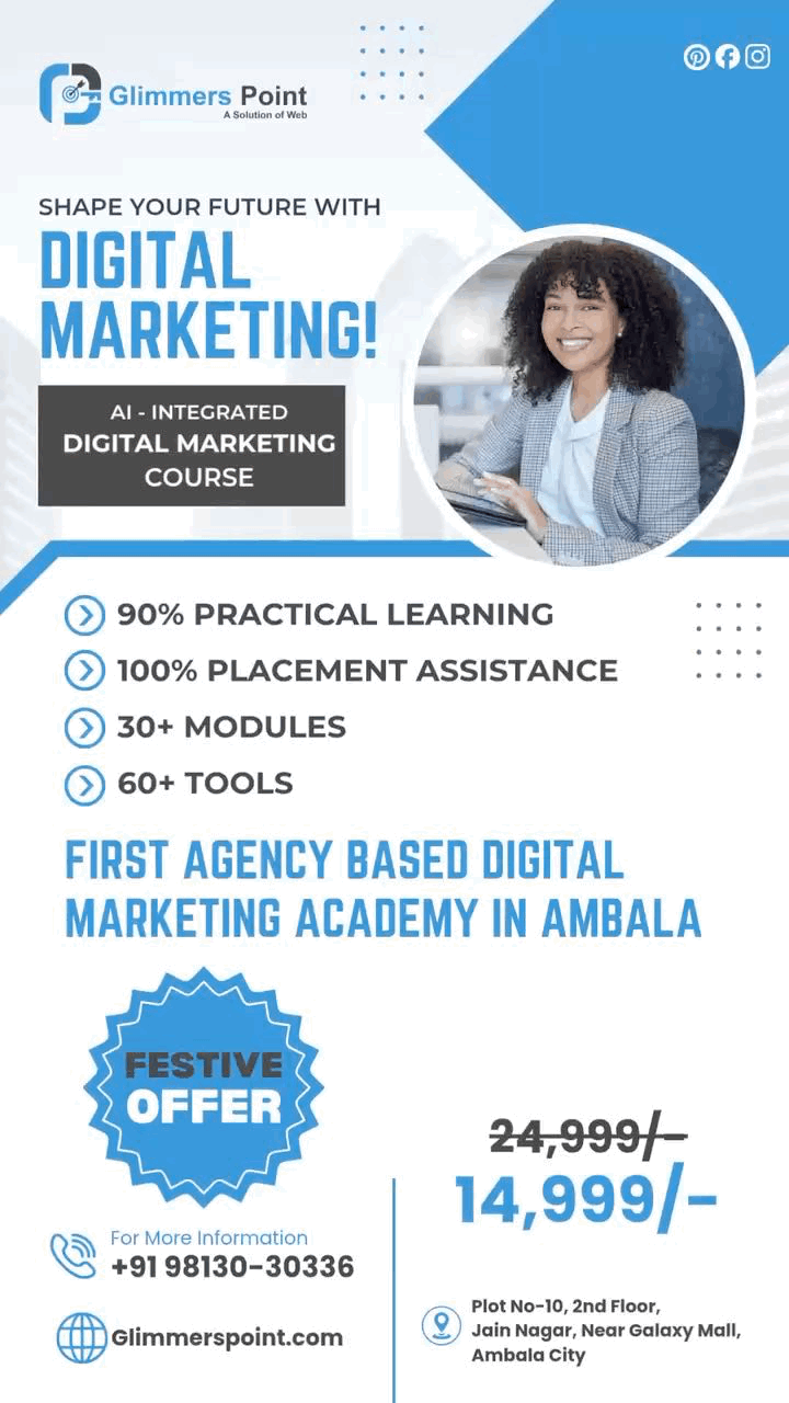 Digital Marketing Course Ambala