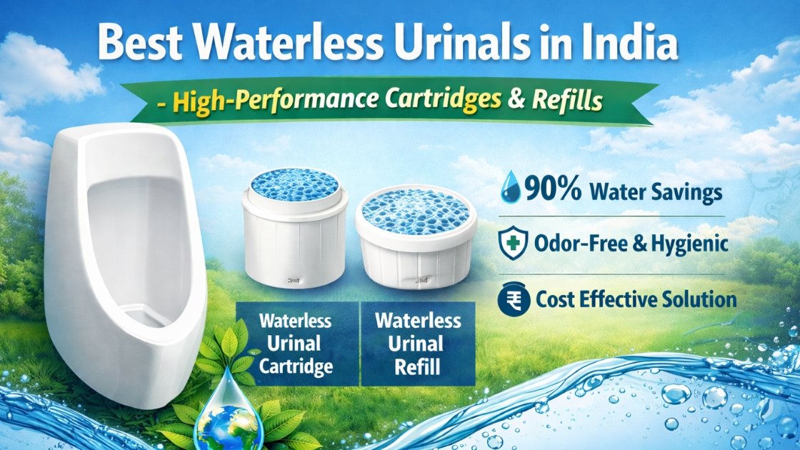 Best Waterless Urinals in India – High-Performance Cartridges & Refills