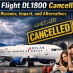 Delta Flight DL1800 Cancellation