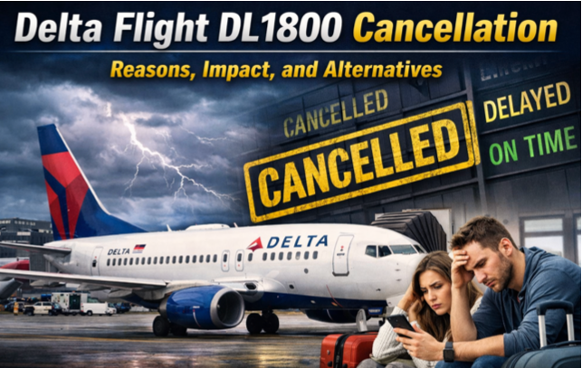 Delta Flight DL1800 Cancellation