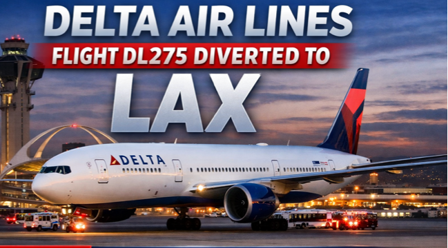 Delta Air Lines Flight DL275 Diverted to LAX
