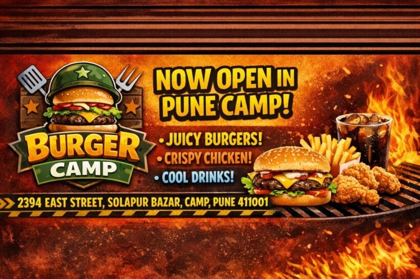 Burger Camp Branch East Street – Pune Maharashtra