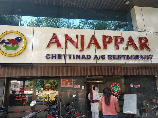 anjappar chettinad restaurant​