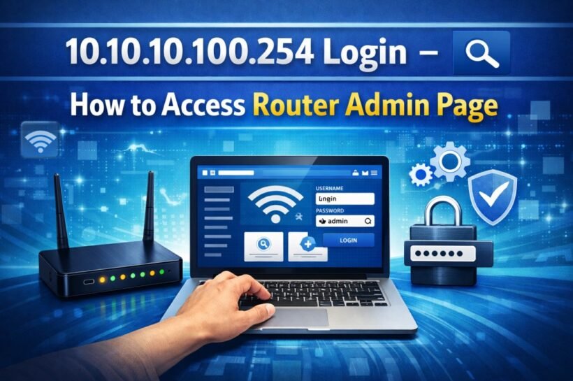 10.10.10.l00.254 Login – How to Access Router Admin Page