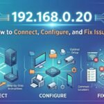 192.168.0..20 – How to Connect, Configure, and Fix Issues