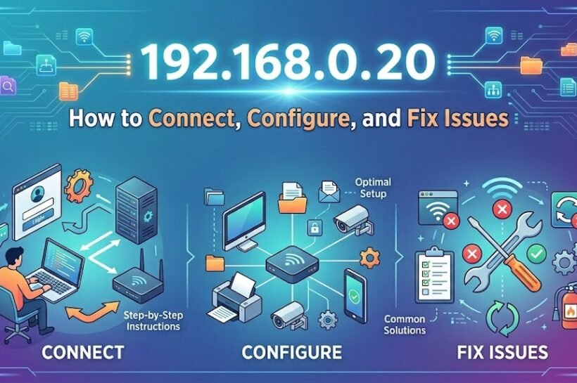 192.168.0..20 – How to Connect, Configure, and Fix Issues