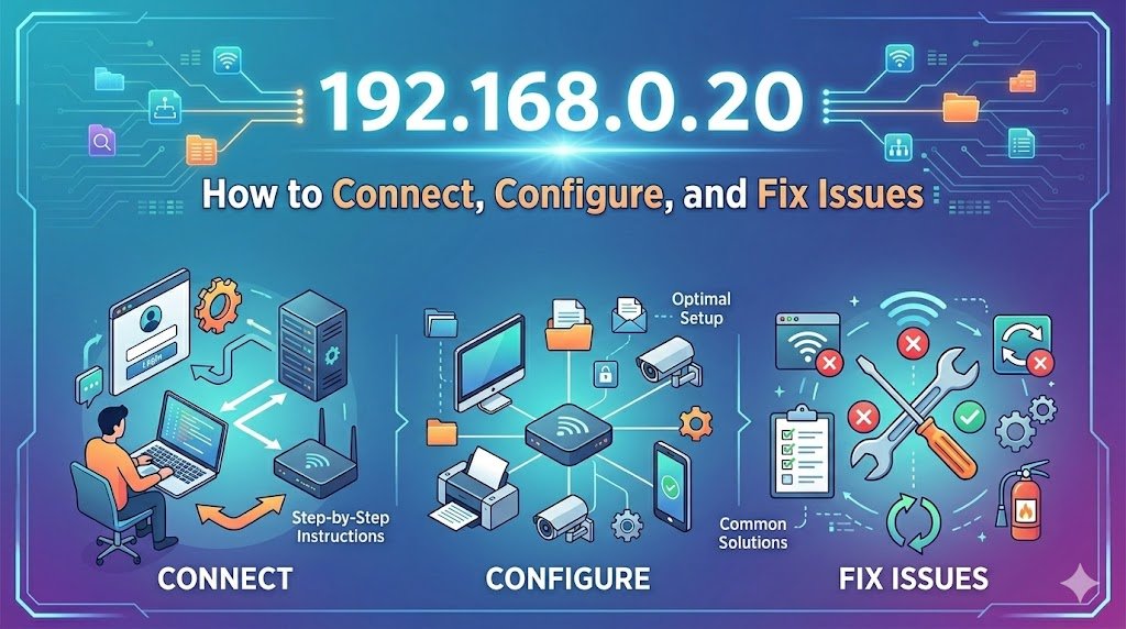 192.168.0..20 – How to Connect, Configure, and Fix Issues