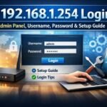 192.168.1.254 Not Working? Login Fix, Password & Setup Guide