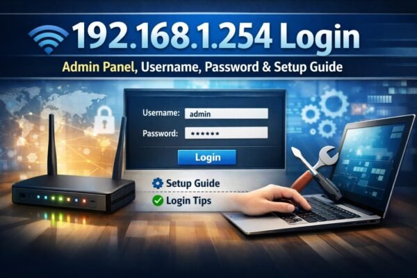 192.168.1.254 Not Working? Login Fix, Password & Setup Guide