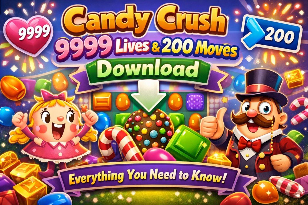 Candy Crush 9999 Lives & 200 Moves Download – Everything You Need to Know