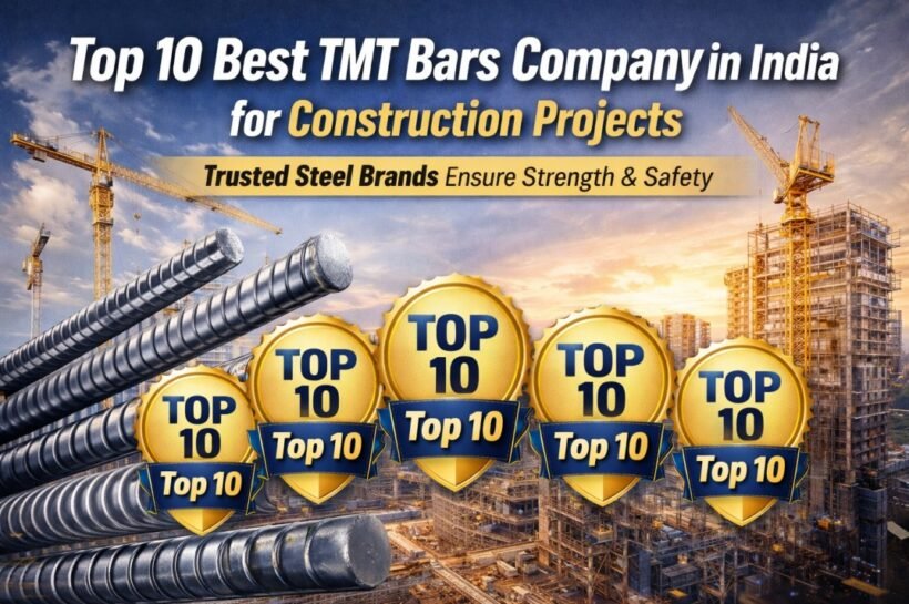 Top 10 Best TMT Bars Company in India for Construction Projects