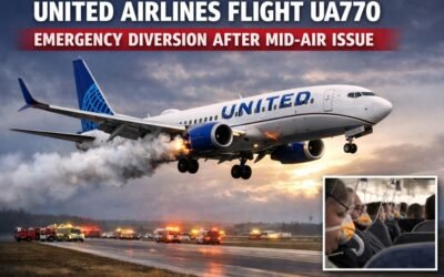 United Airlines Flight UA770 Emergency Diversion After Mid-Air Issue