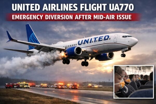 United Airlines Flight UA770 Emergency Diversion After Mid-Air Issue