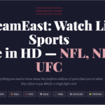 StreamEast: Watch Live Sports Free in HD — NFL, NBA, UFC