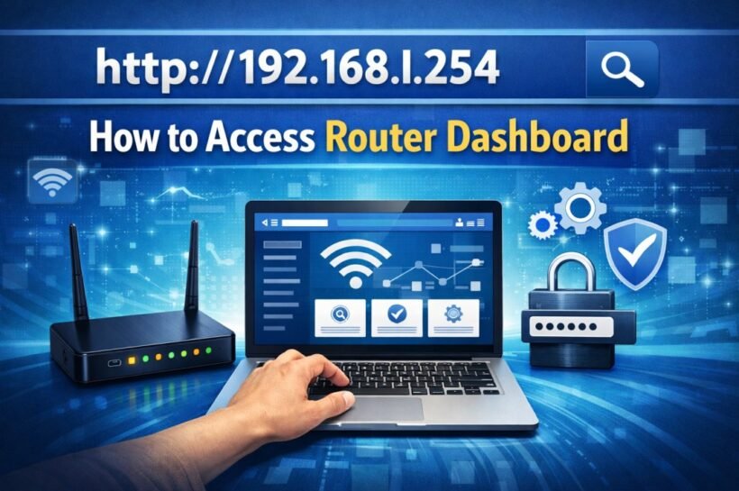 http //192.168.l.254 How to Access Router Dashboard