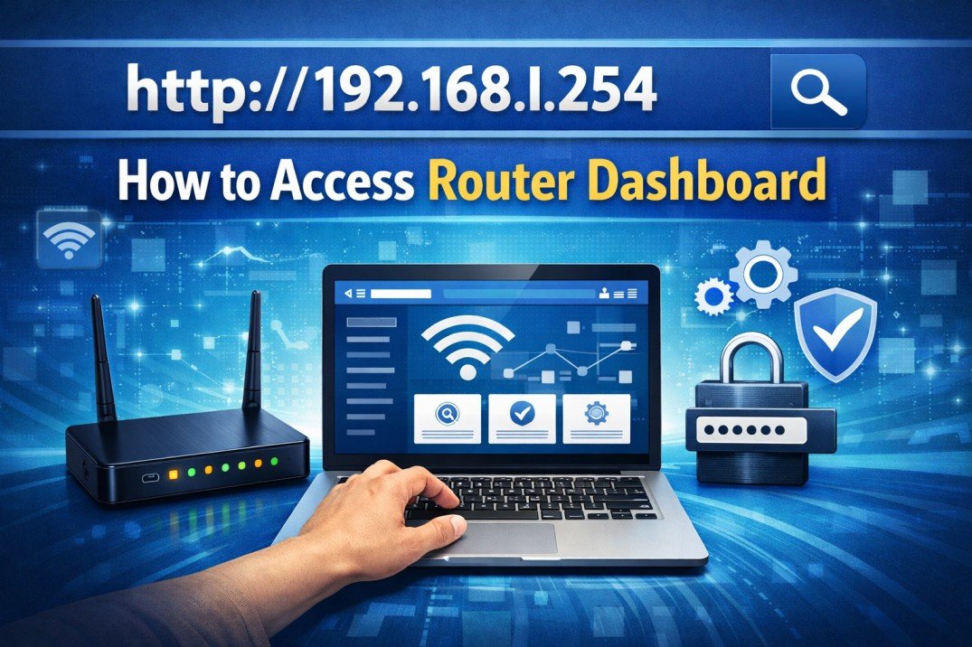 http //192.168.l.254 How to Access Router Dashboard
