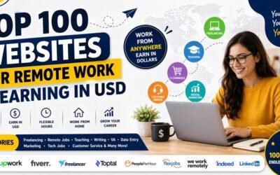 Top 100 Websites for Remote Work & Earning in USD (Complete Guide)