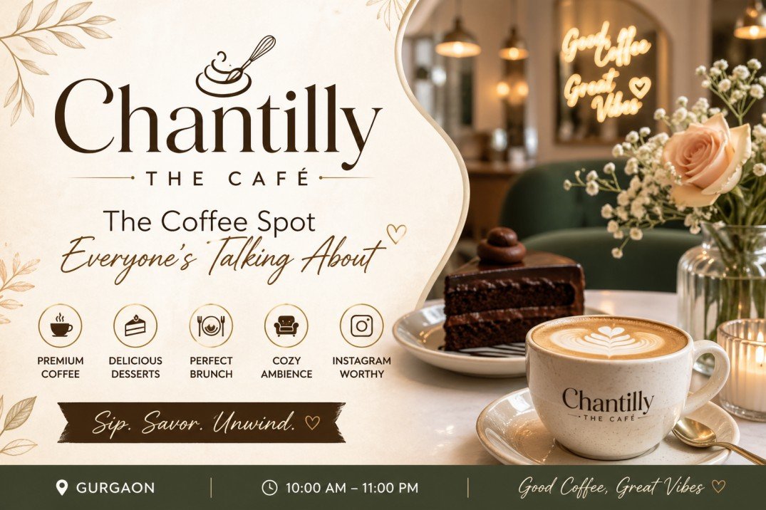 Chantilly The Café: The Coffee Spot Everyone’s Talking About