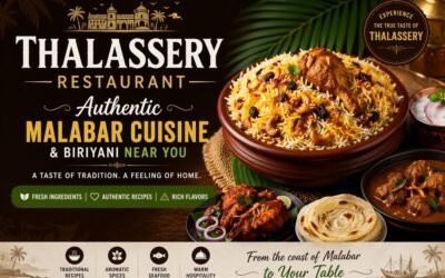Discover a Thalassery restaurant near you serving authentic Malabar cuisine, flavorful biriyani, seafood, and traditional Kerala dishes.