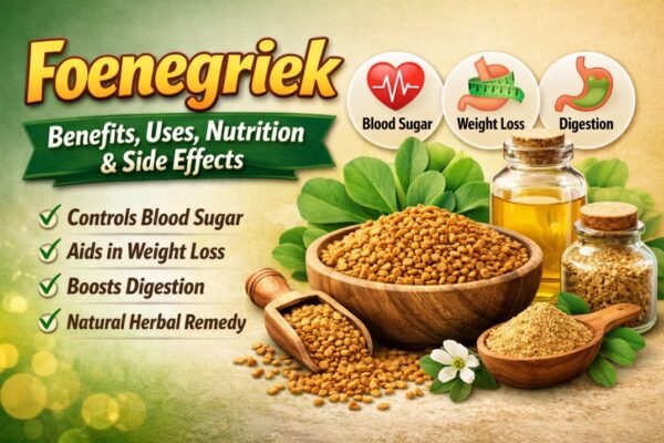 Foenegriek Benefits, Uses, Nutrition & Side Effects