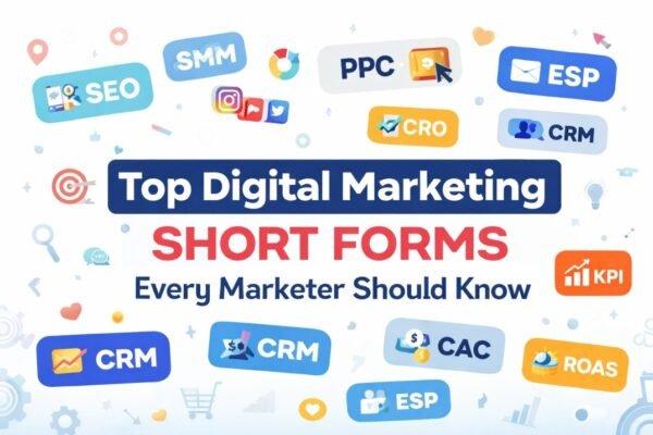 Top Short Forms Every Digital Marketer Should Know