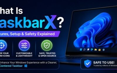What Is TaskbarX? Features, Setup & Safety Explained