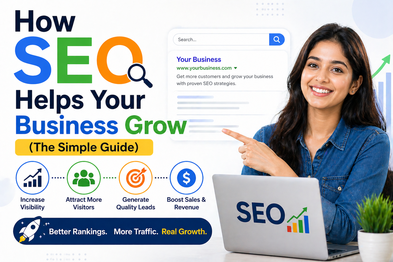 how seo help business