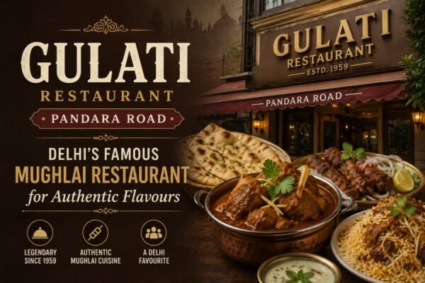 Gulati Restaurant Pandara Road: Delhi’s Famous Mughlai Restaurant for Authentic Flavours