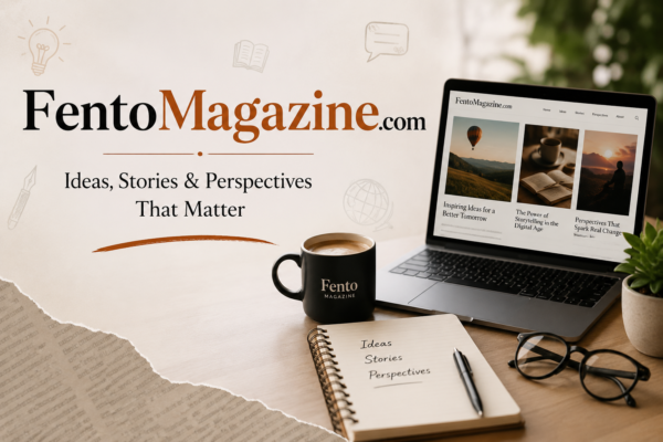 FentoMagazine.com — Ideas, Stories & Perspectives That Matter