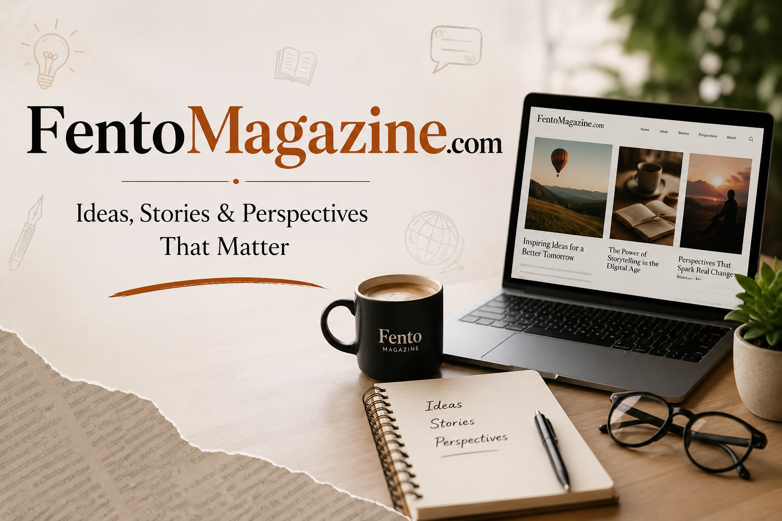 FentoMagazine.com — Ideas, Stories & Perspectives That Matter