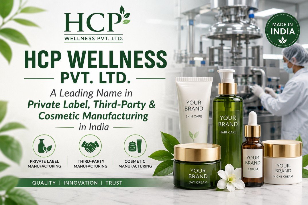 HCP Wellness Pvt. Ltd. – A Leading Name in Private Label, Third-Party & Cosmetic Manufacturing in India