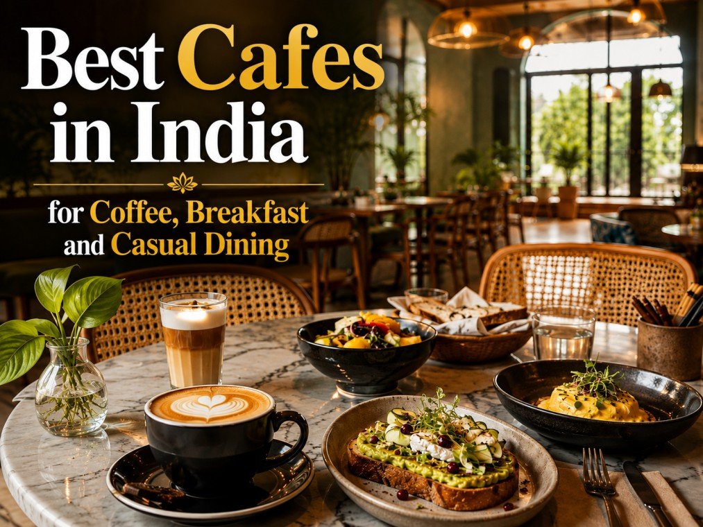 Best Cafes in India for Coffee, Breakfast and Casual Dining
