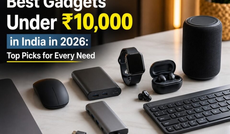 Best Gadgets Under ₹10,000 in India in 2026: Top Picks for Every Need