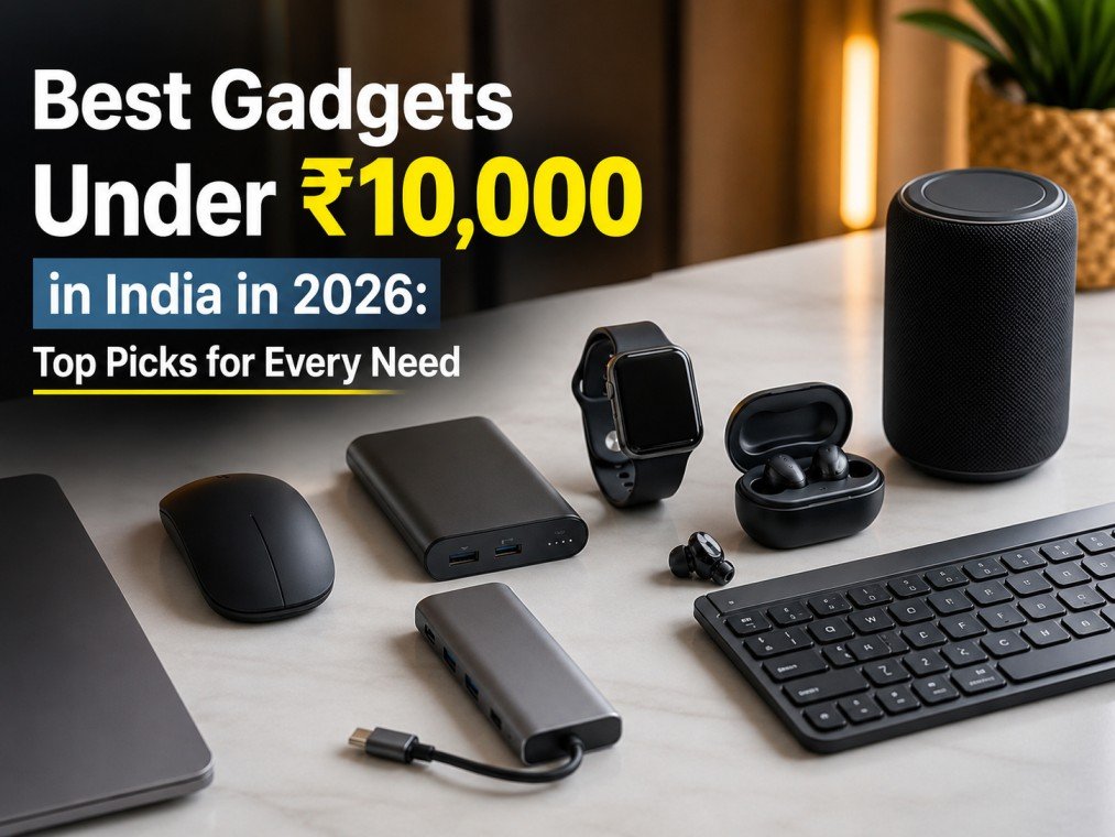 Best Gadgets Under ₹10,000 in India in 2026: Top Picks for Every Need