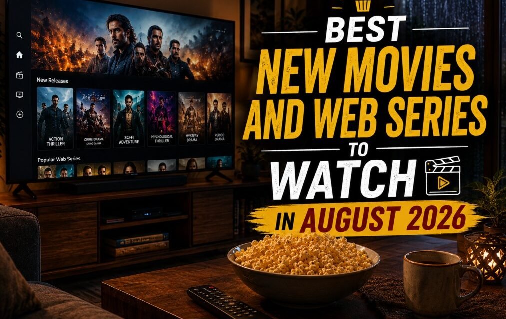 Best new movies and web series to watch in August 2026
