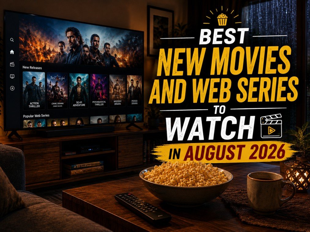 Best new movies and web series to watch in August 2026