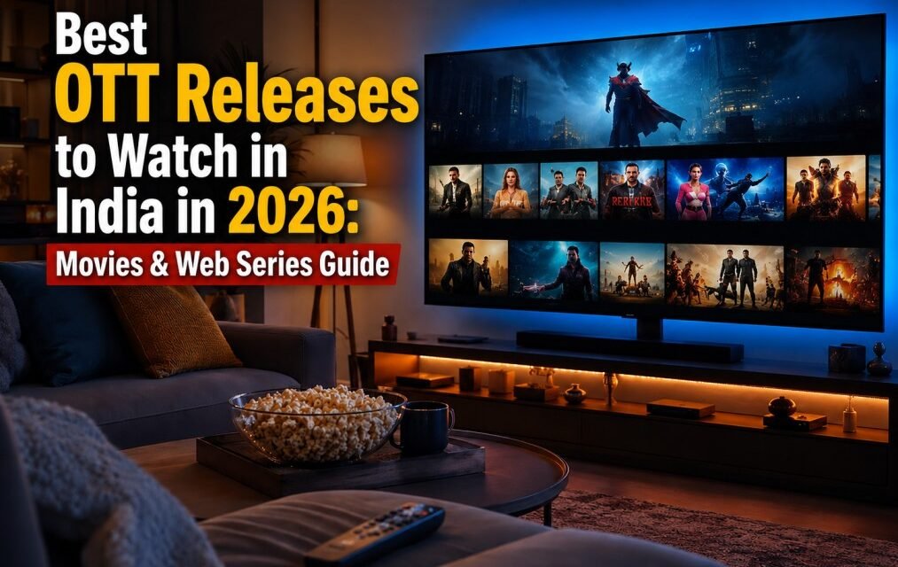 Best OTT movies and web series to watch in India in 2026