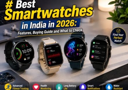 Best smartwatches in India in 2026 with fitness GPS and calling features