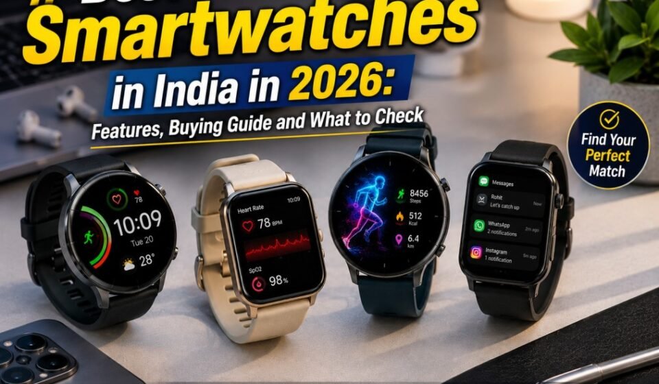 Best smartwatches in India in 2026 with fitness GPS and calling features