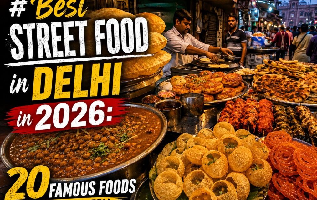 Best Street Food in Delhi in 2026: 20 Famous Foods You Must Try