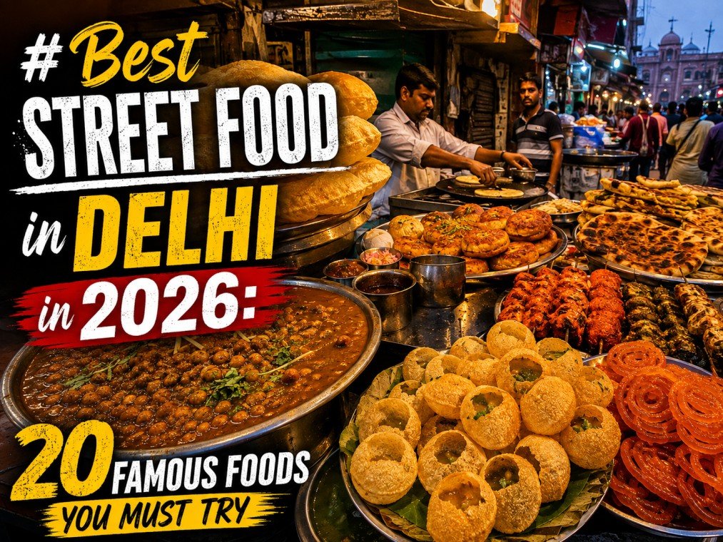 Best Street Food in Delhi in 2026- 20 Famous Foods You Must Try
